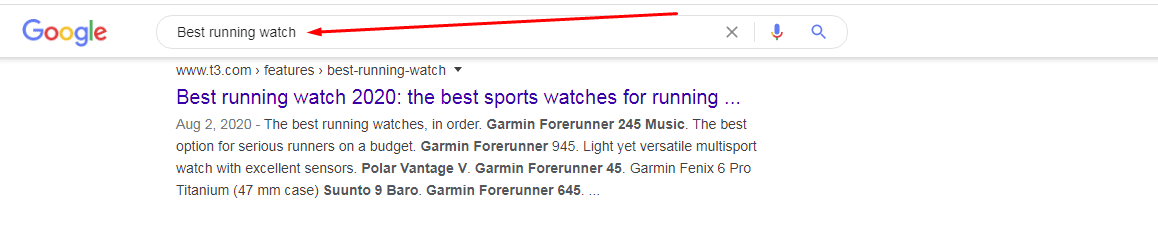 Google Searches