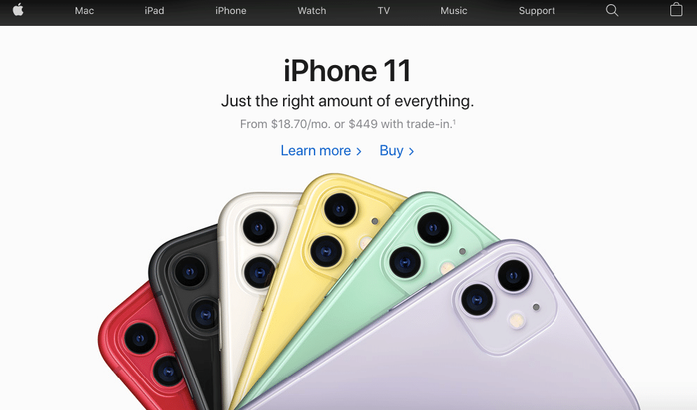 iphone 11 CRO