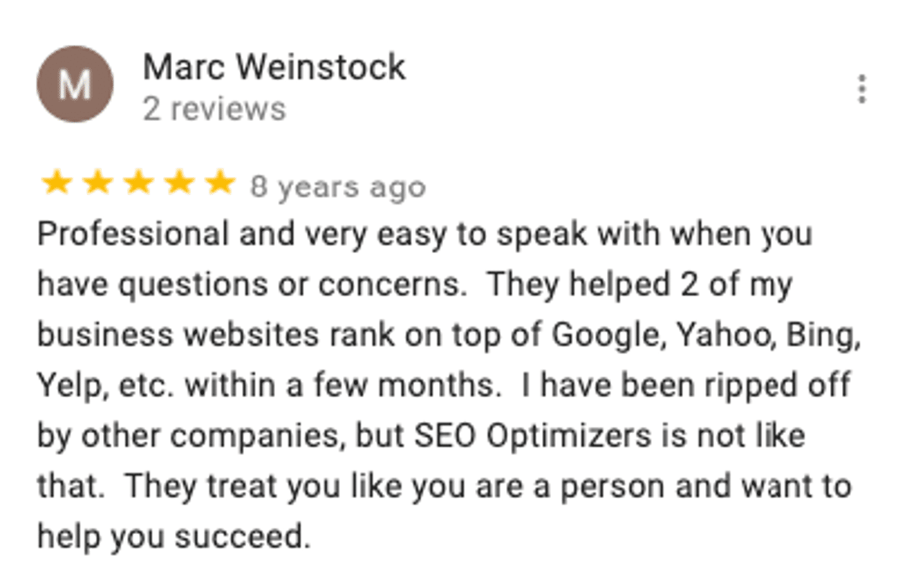 Marc SEO Review Marc SEO Review
