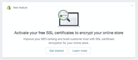 Shopify SSL Installation